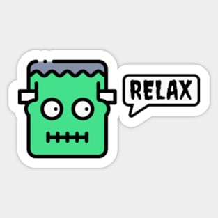 Frankie Say Relax Sticker